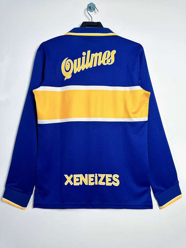 Retro 96/97 Boca home long sleeve S-2XL — foto 2