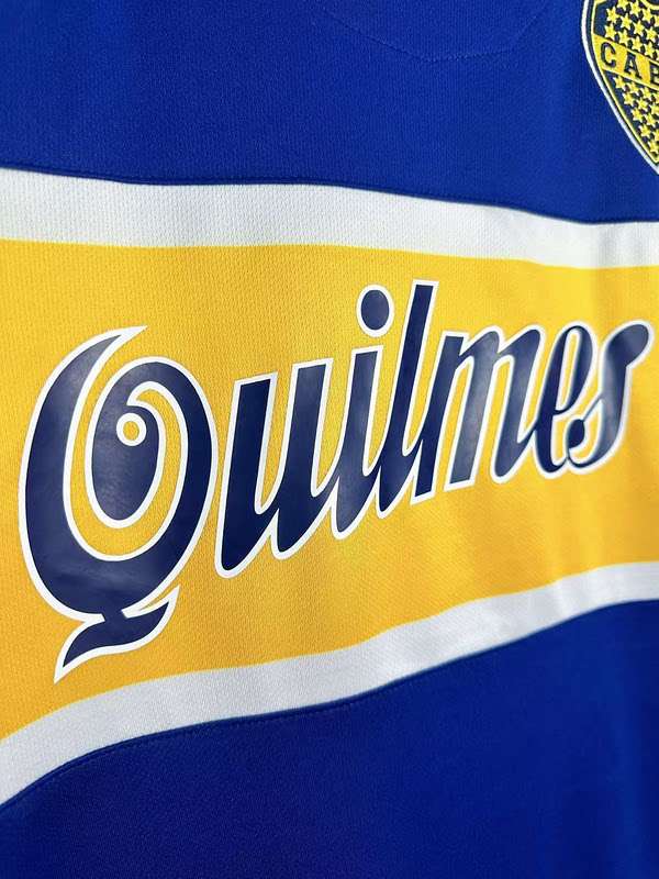 Retro 96/97 Boca home long sleeve S-2XL — foto 4