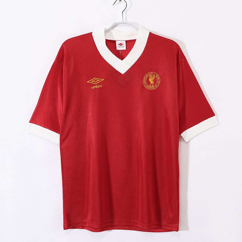 Retro 76-77 Liverpool home S-2XL — foto 1