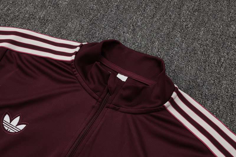 B2512 2425 Bayern deep red training suit half zipper Size S-XXL — foto 5