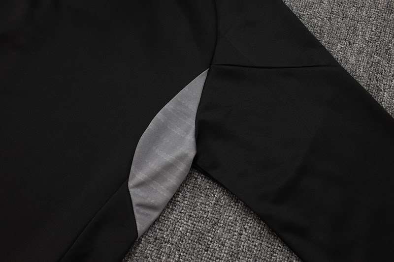 B2521 2526 MIAMI half zipper black training suit S-XXL — foto 3