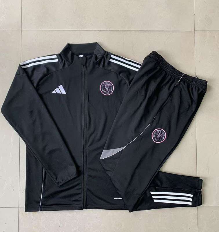A2511 2526 MIAMI long zipper black training suit S-XXL — foto 5