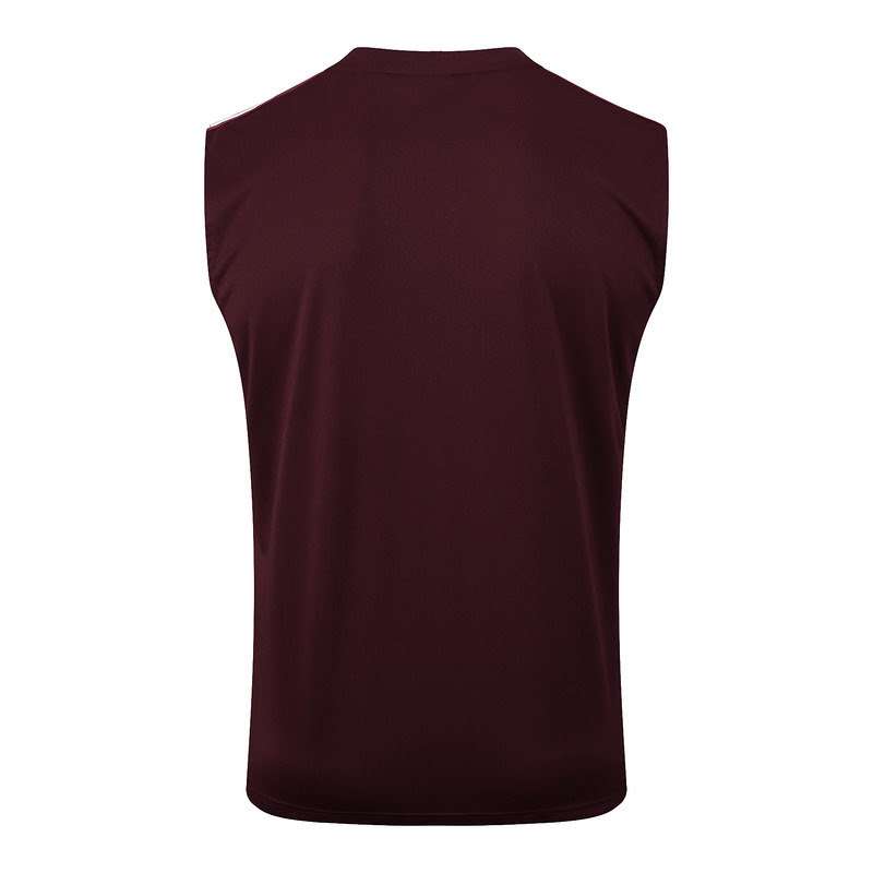 D2526 2425 Bayern training suit vest deep red retro S-XXL — foto 3