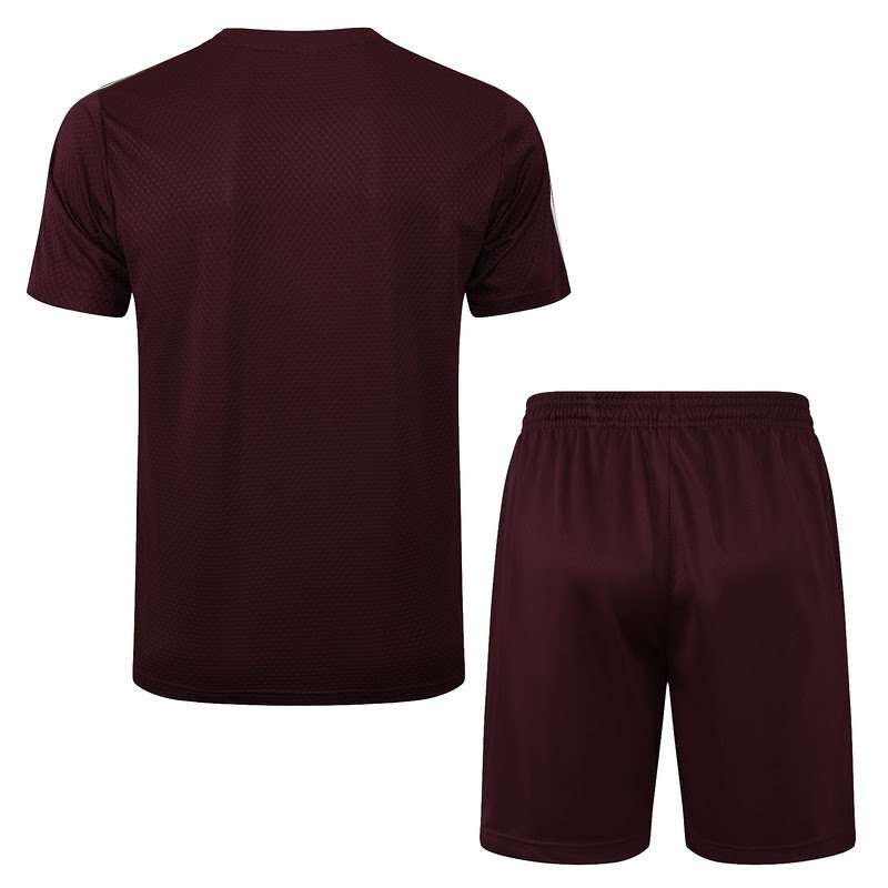 D2528 2526 Ajax deep red taining suit S-XXL — foto 2