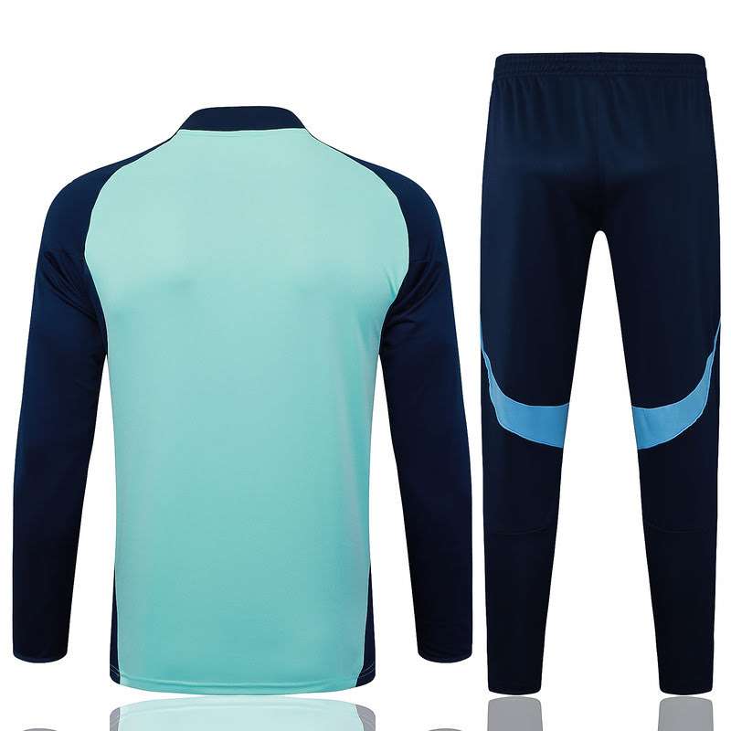 B2525 2526 Arsenal half zipper blue with yellow kit S-XXL — foto 2