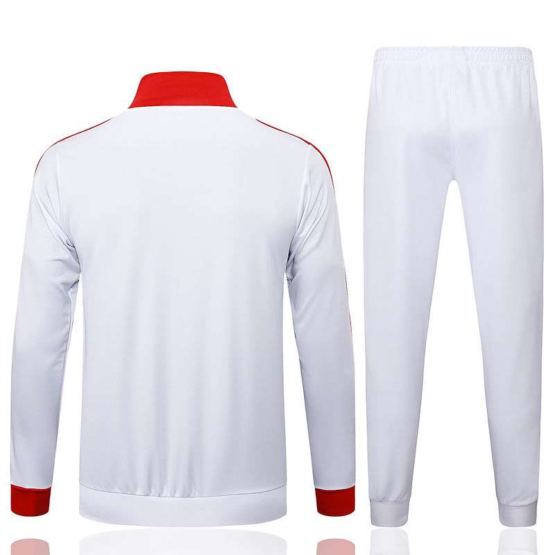A2516 2526 Juventus white training suit long zipper Size S-XXL — foto 2