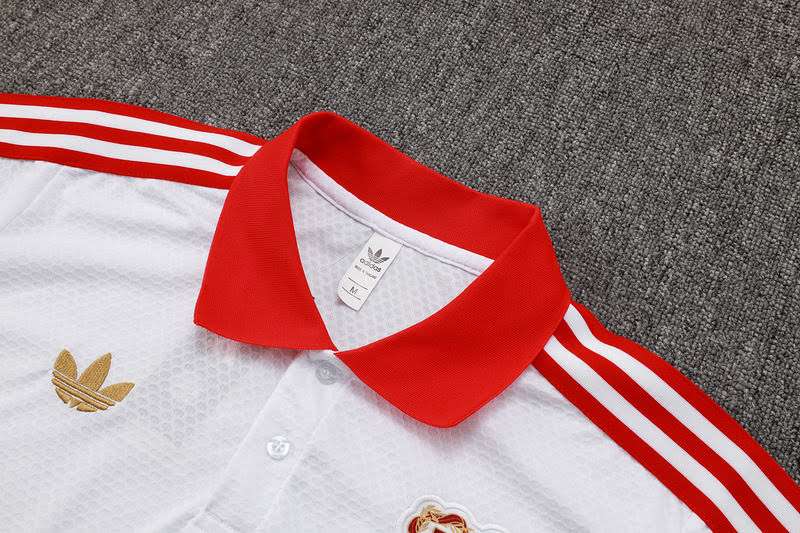 C2510# 2526 Polo Bayern WHITE kit S-XXL — foto 4