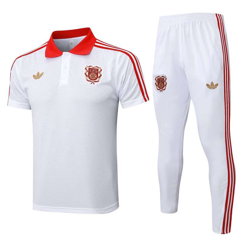 C2510# 2526 Polo Bayern WHITE kit S-XXL — foto 1