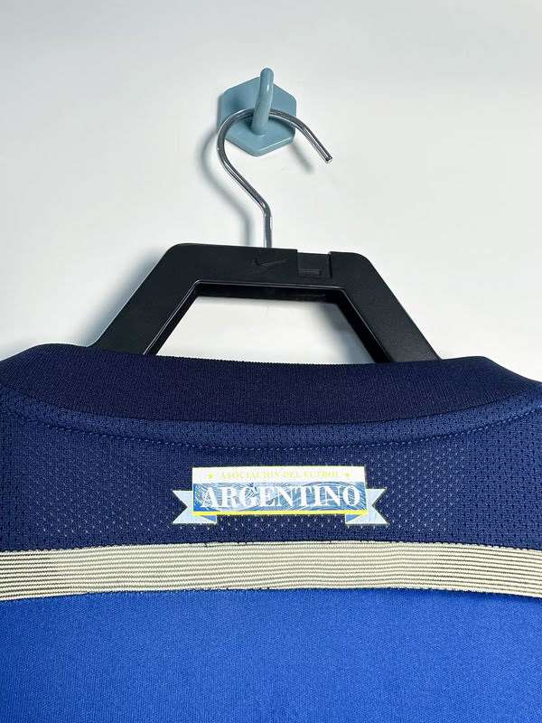 Retro 2014 Argentina away long sleeve S-XXL — foto 3
