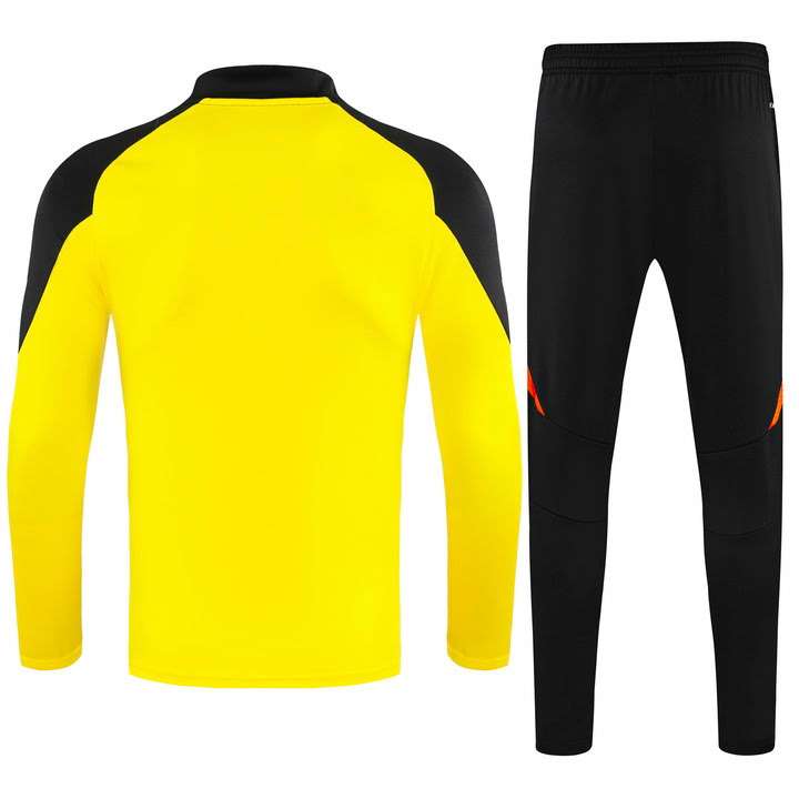 2526 Atletico Mineiro half zipper  yellow S-XXL — foto 2