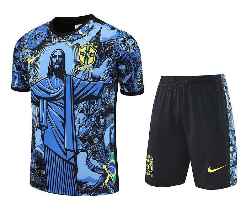 2425 Brazil blue kit S-2XL — foto 1