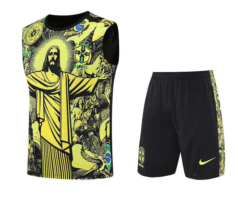 2425 Brazil yellow kit vest S-2XL — foto 1