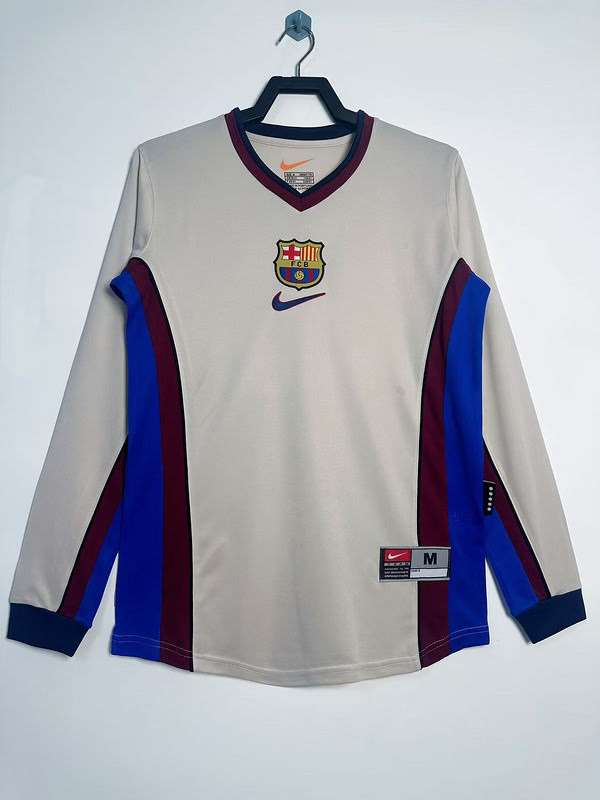 Retro 9899 Barcelona away long sleev size S-XXL — foto 1