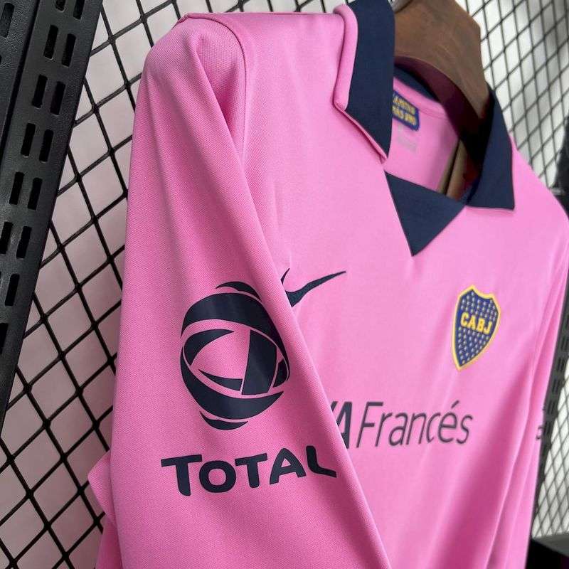 Boca Juniors 2013∕14 Away Long Sleeves Retro Jersey S-XXL — foto 5