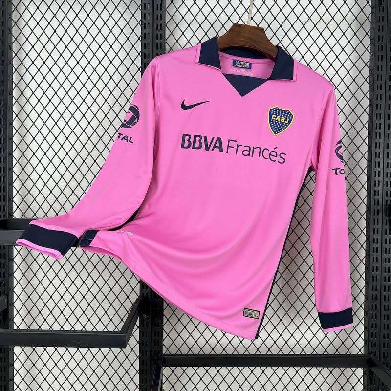 Boca Juniors 2013∕14 Away Long Sleeves Retro Jersey S-XXL — foto 1