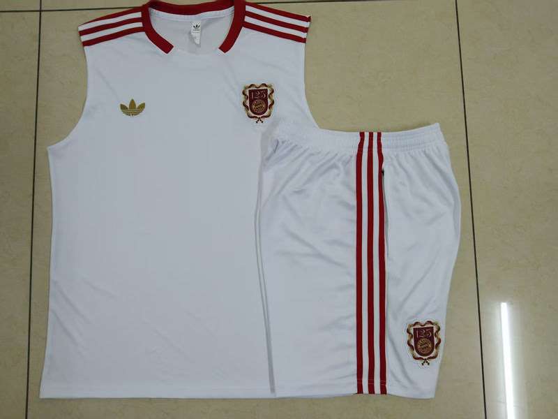 D2536 2526 Bayern white taining suit vest S-XXL — foto 5