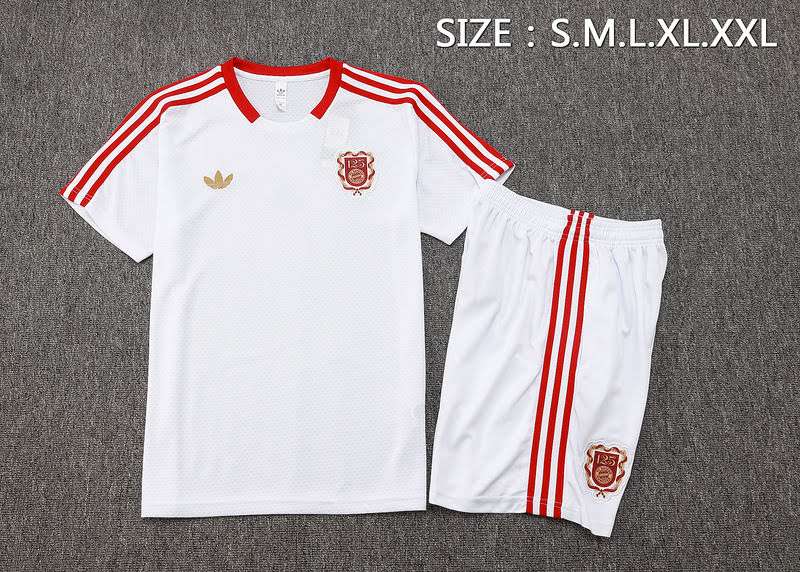 D2537 2526 Bayern white taining suit S-XXL — foto 4