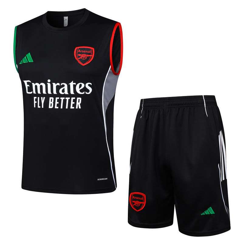 D2552 2425 Arsenal kit black vest S-XXL — foto 1