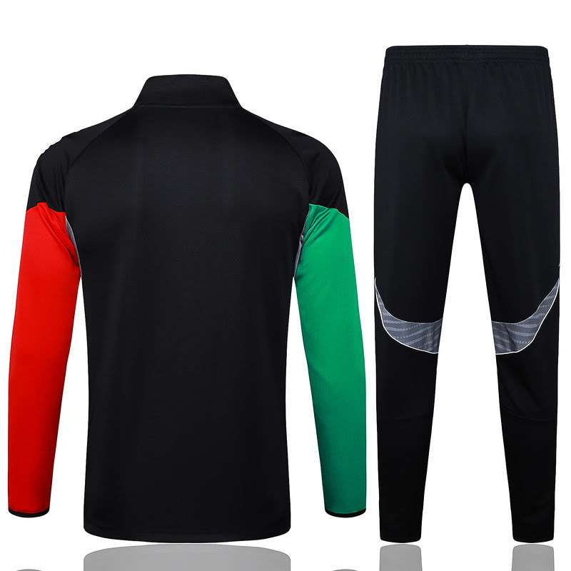 A2527 2526 Arsenal black taining suit kit S-XXL — foto 2