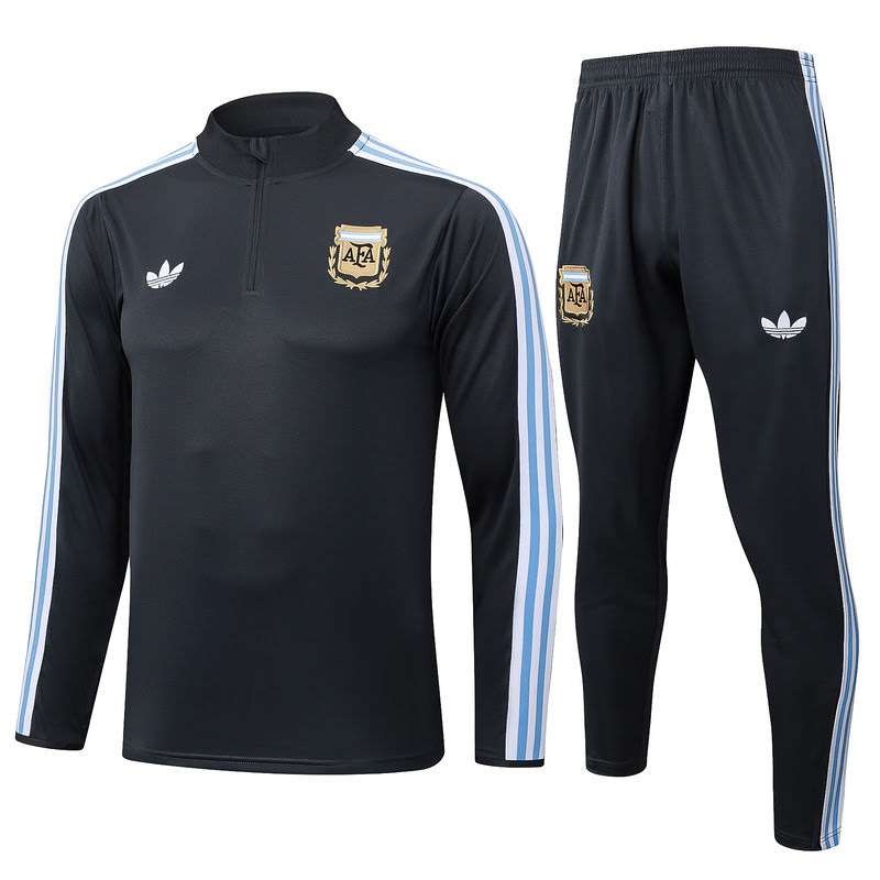 B2529 2526 Argentina half zipper training kit S-XXL — foto 1