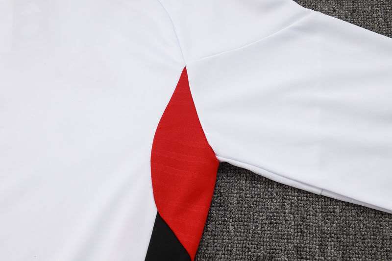 B2530 2526 half zipper Bayern white S-2XL — foto 4