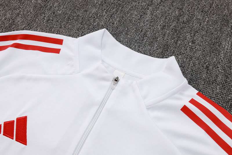 B2530 2526 half zipper Bayern white S-2XL — foto 5