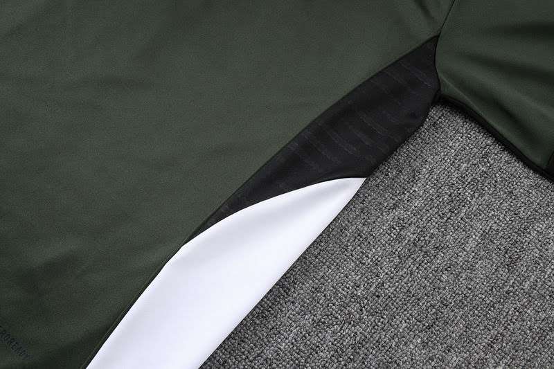 B2535 2526 half zipper Bayern deep green S-2XL — foto 4