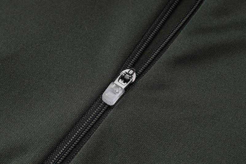 B2535 2526 half zipper Bayern deep green S-2XL — foto 5