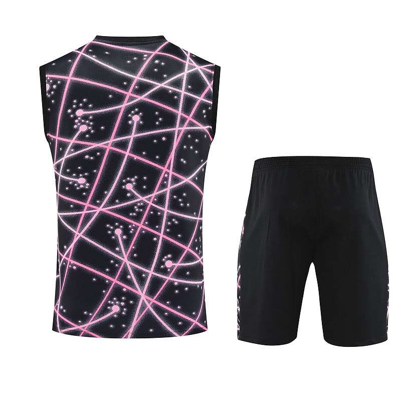 2526 Paris training suit purple vest S-XXL adule and kids — foto 2