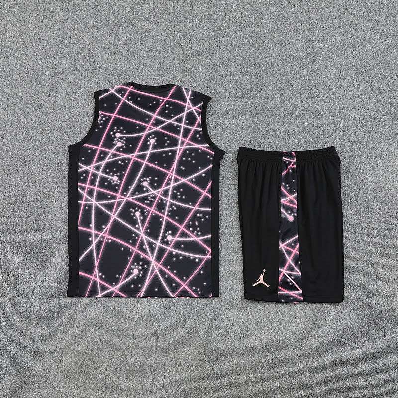 2526 Paris training suit purple vest S-XXL adule and kids — foto 5
