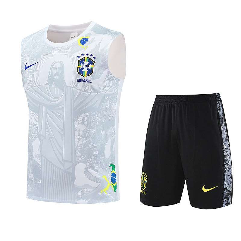 2526 Brazil white kit vest S-2XL — foto 1