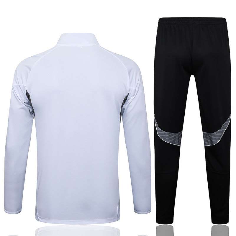 A2534 2526 MIAMI long zipper white training suit S-XXL — foto 2