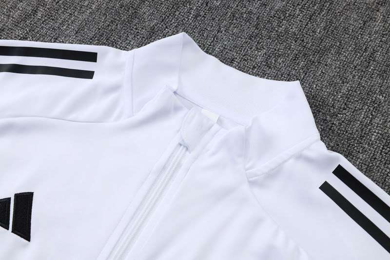 A2534 2526 MIAMI long zipper white training suit S-XXL — foto 4