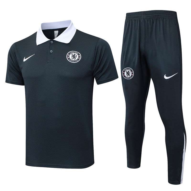 C2522 2526 Polo Chelsea black kit S-XXL — foto 1