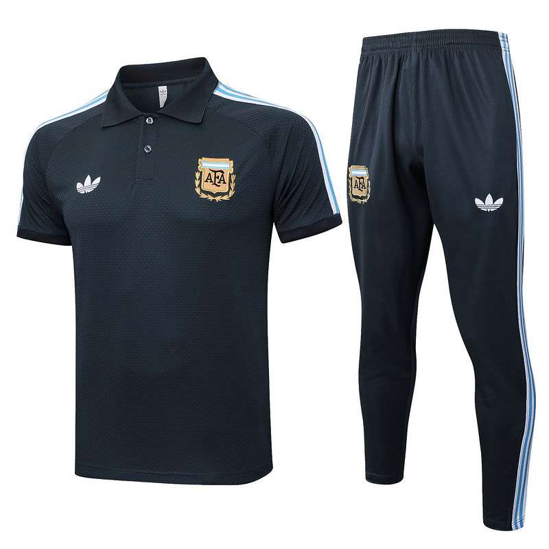 C2525 2526 Polo Argentina  black kit S-XXL — foto 1