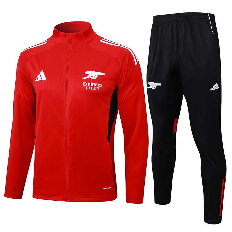 A2530 2526 Arsenal long zipper red S-XXL — foto 1