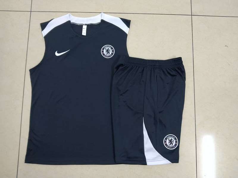 D2575 2526 Chelsea deep grey vest training kit S-XXL — foto 5