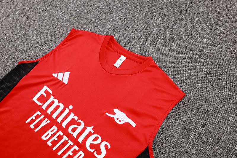 D2578 2526 Arsenal red vest training kit S-XXL — foto 5