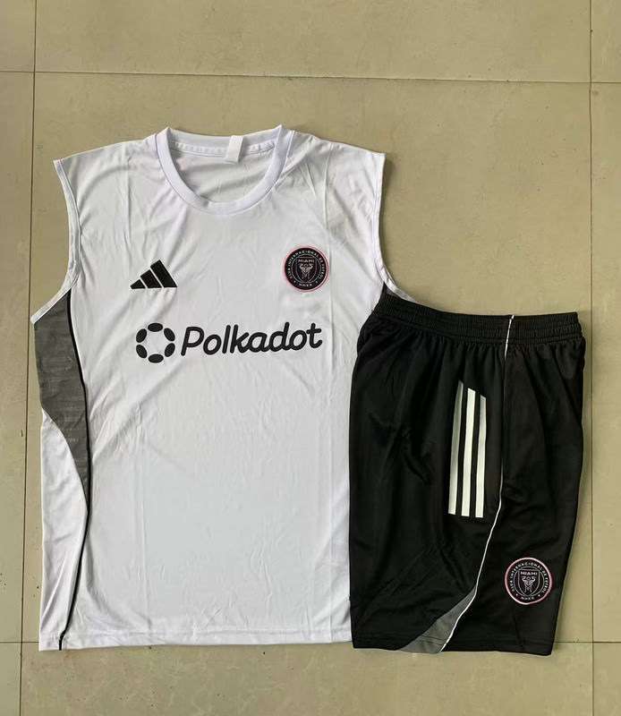 D2583 2526 MIAMI training suit vest WHITE S-XXL — foto 5