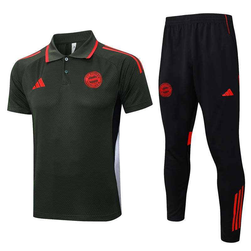 C2533 2526 Polo Bayern deep green kit S-XXL — foto 1