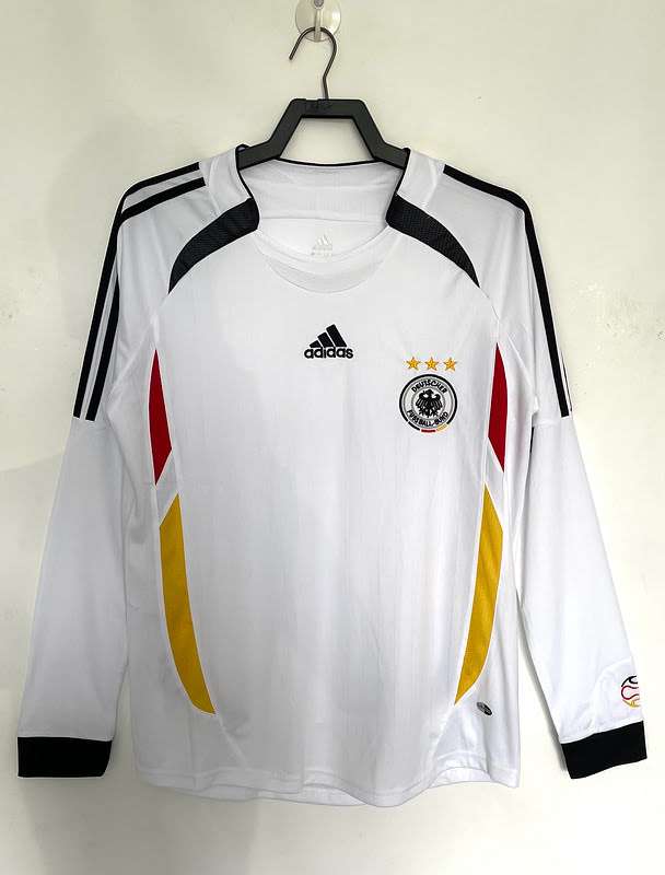 Retro 2006 Germany home long sleeve S-2XL — foto 1