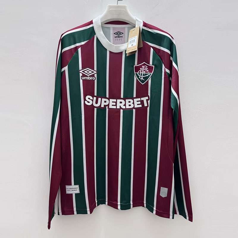 25/26 Fluminense home long sleeves S-4XL — foto 5