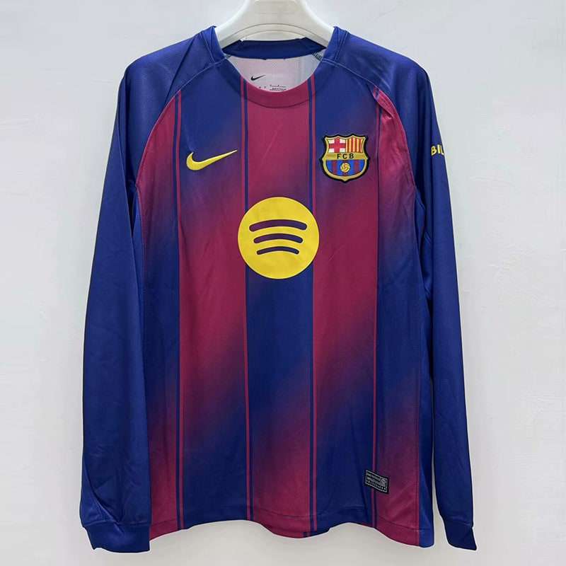 25∕26 Barcelona home long sleeves S-4XL — foto 2