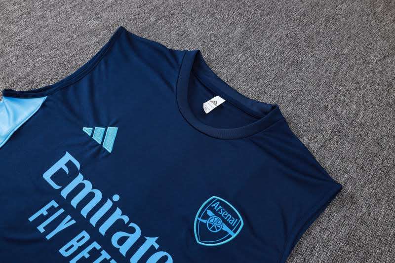 D2571# 2526 Arsenal Royal Blue Vest Suit S-2XL — foto 3