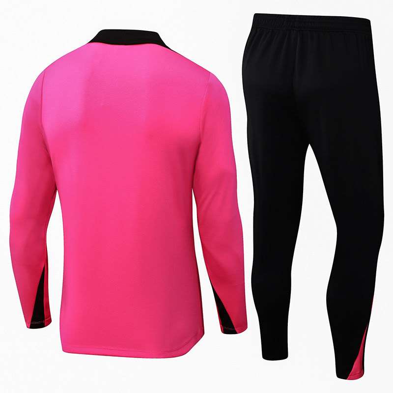 2425 Chelsea Pink Half Zip Jersey S-2XL — foto 2