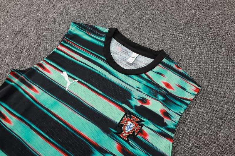 D2507# 2526 Portugal Green Inkjet Vest S-2XL — foto 3