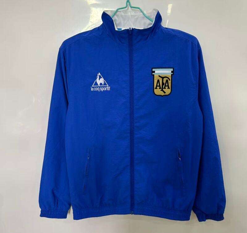 1986 Argentina main double-sided embroidered windbreaker S-2XL — foto 2