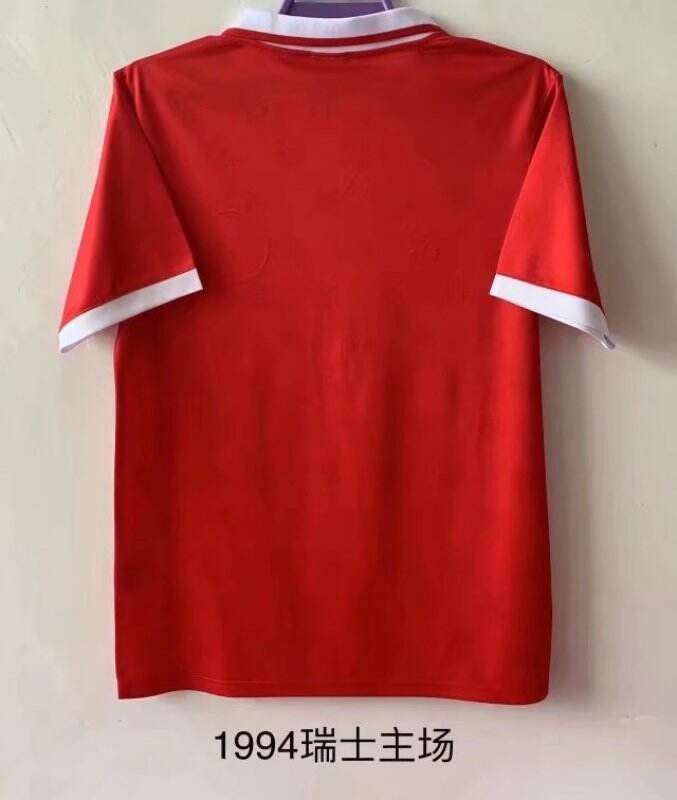 1994 retro Switzerland Retro Home Jersey S-2XL — foto 2