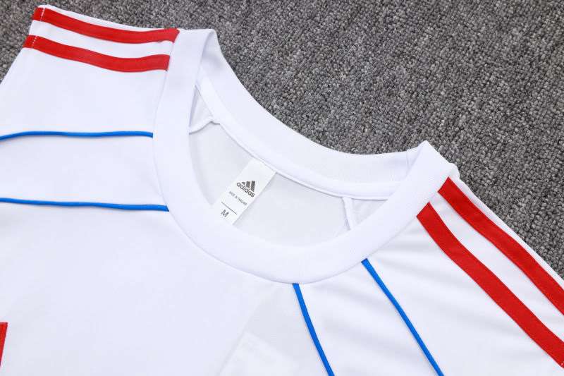 D25104# 2526 Bayern White Vest Suit S-2XL — foto 4