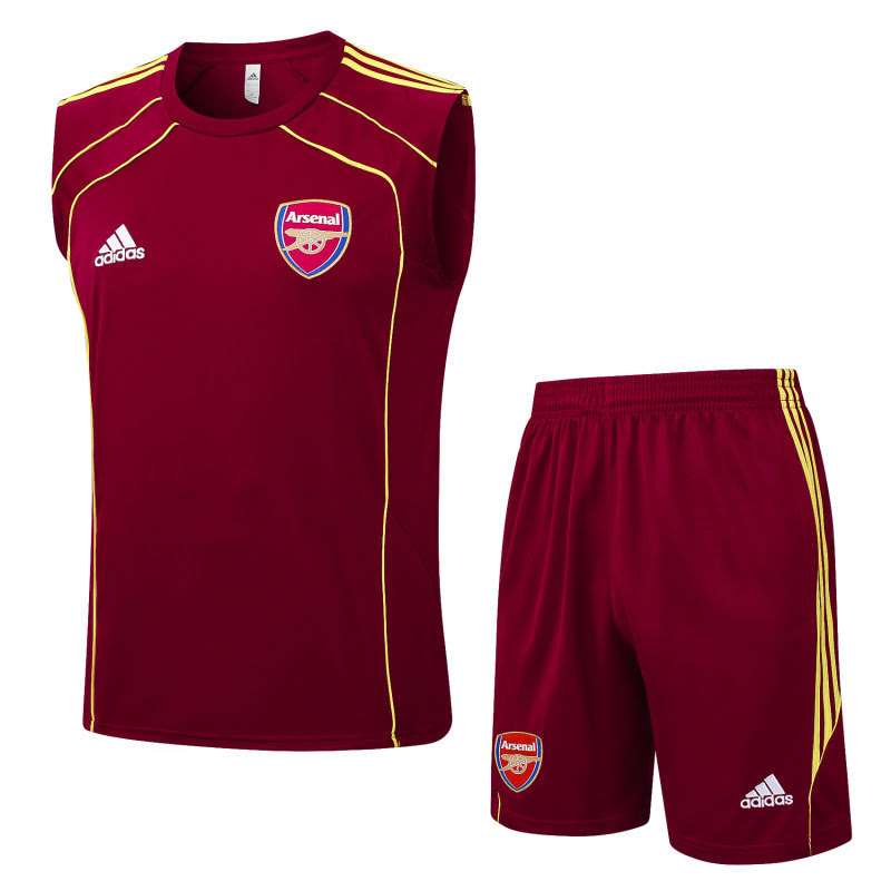 D25108# 2526 Arsenal Dark Red Vest Suit S-2XL — foto 1